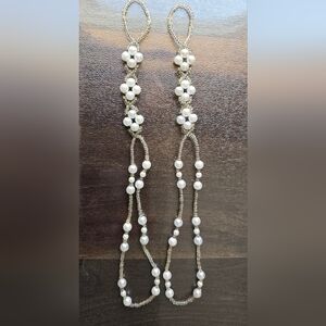 Pearl Beaded Foot Jewelry Barefoot Sandal